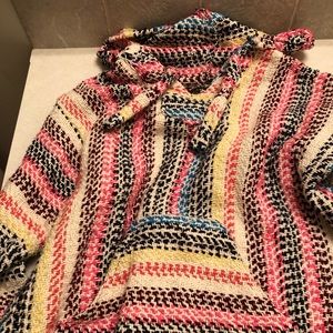 VINTAGE KNITTED PONCHO